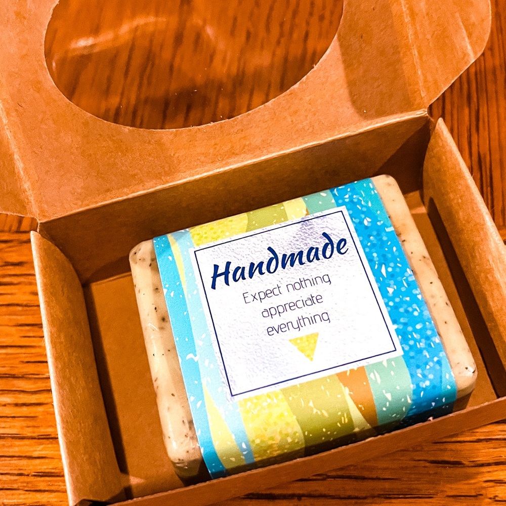 (HOST PICK💫)  All Natural Botanical Soap (homemade Cucumber Green Tea)